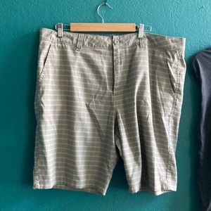 Cream hang ten shorts